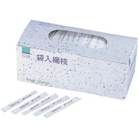 遠藤商事 TKG やなぎプロダクツ 英文字付袋入楊枝(1000本入) XYU3901 1個