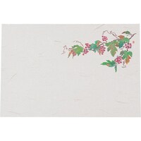 遠藤商事 TKG ヤマコー 尺3四季懐石まっと(50枚入) 山ぶどう QKI12 1個