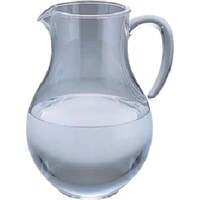 遠藤商事 TKG YUKIWA アクリル ウォーターピッチャー AYC1BPT1 2.2L PUO9701 1個