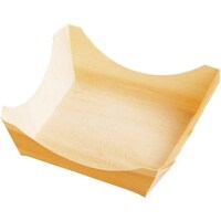 遠藤商事 TKG ヤマコー 経木容器 角型(100枚入) 23903 大 QKY2301 1個