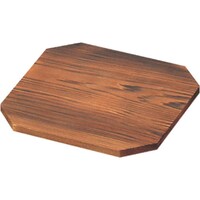 遠藤商事 TKG タカハシ産業 焼杉 八角敷板 18cm QSK55018 1個