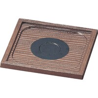 遠藤商事 TKG マイン ポリプロピレン 角敷板 縁付 17cm M44153 QSKC101 1個