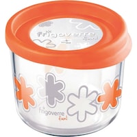 遠藤商事 TKG Bormioli Rocco(ボルミオリ・ロッコ) フリゴベール・ファン トール 12cm 3.39140.MQ7オレンジ RBR6101 1個