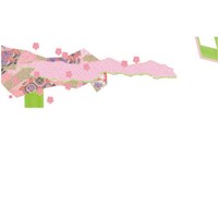 遠藤商事 TKG ヤマコー 尺3無蛍光紙四季彩まっと花友禅100枚入 弥生(やよい・3月) QMTC601 1個