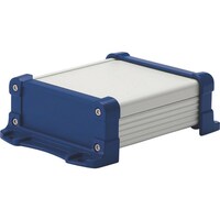 タカチ電機工業 タカチ フランジ足付 防水アルミケース シルバー/ネイビー EXWF15615SN 1台