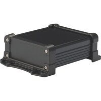 タカチ電機工業 タカチ フランジ足付 防水アルミケース ブラック EXWF20830BB 1台