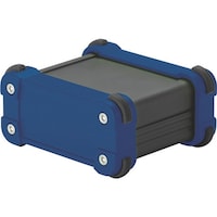 タカチ電機工業 タカチ コーナーガード付アルミケースIP65防水タイプ ブラック/ネイビー EXW769BN 1台