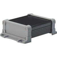 タカチ電機工業 タカチ フランジ足付 防水アルミケース ブラック/グレー EXWF9410BG 1台