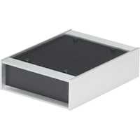 タカチ電機工業 タカチ アルミサッシケース ブラック/シルバー SL2992033SB 1台