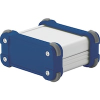 タカチ電機工業 タカチ コーナーガード付アルミケースIP65防水タイプ シルバー/ネイビー EXW9410SN 1台