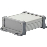 タカチ電機工業 タカチ フランジ足付 防水アルミケース シルバー/グレー EXWF24923SG 1台