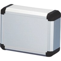 タカチ電機工業 タカチ コントロールボックス シルバー/ブラック FC86030BS 1台