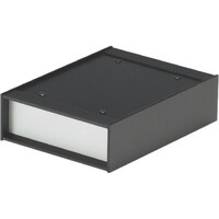 タカチ電機工業 タカチ アルミサッシケース シルバー/ブラック SL1771223BS 1台
