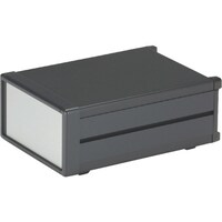 タカチ電機工業 タカチ メタルシステムケース シルバー/ブラック MS1772123BS 1台