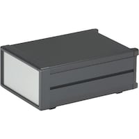 タカチ電機工業 タカチ オールアルミシステムケース シルバー/ブラック MO1493245BS 1台