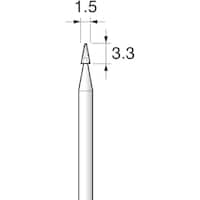 アルゴファイルジ アルゴファイル ダイヤエコノミー2(電着ダイヤモンドポイント) DEP2009 1袋(2本)