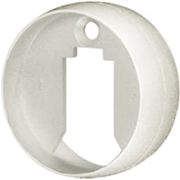 シロクマ SHIROKUMA 接続カバーリング 35φ アイボリ BR75535IB 1個