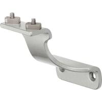 シロクマ SHIROKUMA スリムスマートブラケット横L受 SL シルバー SBR8109SLSI 1個