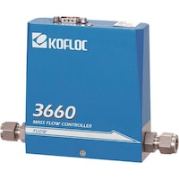 コフロック KOFLOC スタンダードマスフローコントローラ MODEL 3660 SERIES 3660RC14AIR500SCCM0C 1式