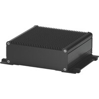 タカチ電機工業 タカチ フランジ足付ヒートシンクアルミケース ブラック EXHF191129BB 1台