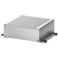 タカチ電機工業 タカチ フランジ足付ヒートシンクアルミケース シルバー EXHF19613SS 1台