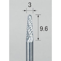 アルゴファイルジ アルゴファイル 超硬カッターダブルカットカーバイドバー CDC3017 1本