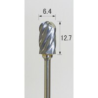 アルゴファイルジ アルゴファイル 超硬カッター6枚刃カーバイドバー(アルミカット) CAC2002 1本