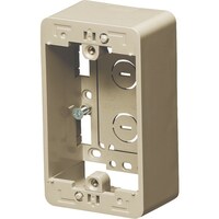 未来工業 未来 深形モール用スイッチボックス(Fタイプ) MSBF1YDS 1個