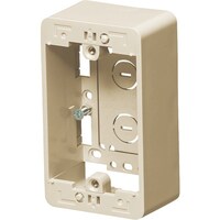 未来工業 未来 深形モール用スイッチボックス(Fタイプ) MSBF1YLS 1個