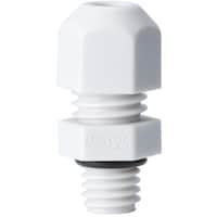 タカチ電機工業 タカチ Mネジケーブルグランド 低価格タイプ ライトグレー RM8S2.5S 1個