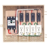 未来工業 未来 屋外電力用仮設ボックス 134C4 1個