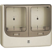 未来工業 未来 電力量計ボックス(バイザー付) WPN3WJZ 1個