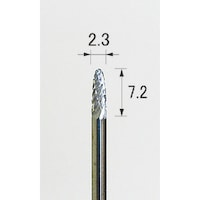 アルゴファイルジ アルゴファイル 超硬カッターダブルカットカーバイドバー CDC2016 1本