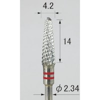 アルゴファイルジ アルゴファイル 超硬カッターファインクロスカットカーバイドバー CCC2057 1本