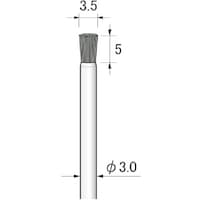 アルゴファイルジ アルゴファイル 耐熱ブラシ(アラミド) BHA3001 1本