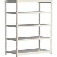 アイリスオーヤマ IRIS 軽中量ラック150 セット W1200*D600*H2400 基本 5段 ML1K1260245 1台