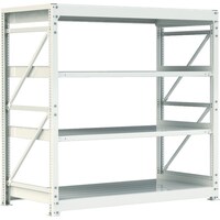 アイリスオーヤマ IRIS 重量ラック1t セット W900*D620*H2400 基本 4段 HK0962244 1台