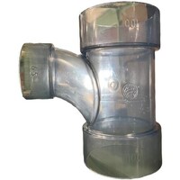 セキスイ エスロン 透明DV継手 90度大曲りY(LT)100×65 SDLT1H2 1個