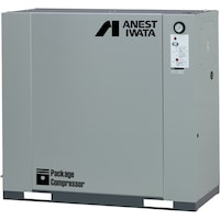 アネスト岩田 アネスト岩田 給油式レシプロパッケージコンプレッサ 5.5KW 50Hz ASCB29 1台