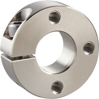 岩田製作所 IWATA スリットカラー 3ネジ穴付 無電解ニッケルメッキ SCS3015MN3 1個