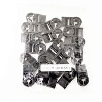 スガツネ工業 SUGATSUNE (210038235)21401115100000P20/結束バンド用クリップ 21401115100000P20 1袋(20個)