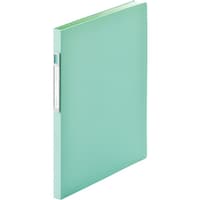 リヒトラブ LIHIT クリヤーブック<オープンポケット> 16P ライトグリーン A4 N767519 1冊