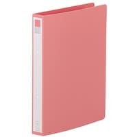 リヒトラブ LIHIT リングファイル 桃 A4 F8772 1冊