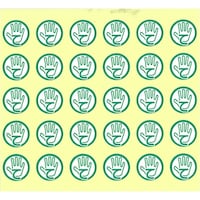 リヒトラブ LIHIT 軟膏ケースラベル (150片) て HS7015 1袋(150枚)