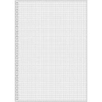 リヒトラブ LIHIT ツイストノート<専用リーフ・方眼罫> (30枚入り) セミB5 N1600S 1組(30枚)