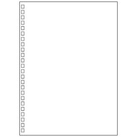 リヒトラブ LIHIT ツイストノート<専用リーフ・無地> (30枚入り) A5 N1650P 1組(30枚)