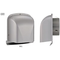 U.K U.K MBON型防火ダンパー付φ150 MBON150BFDMB 1個