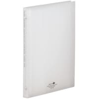 リヒトラブ LIHIT クリヤーブック<ポケット交換タイプ> 15P 乳白 A4 N50101 1冊