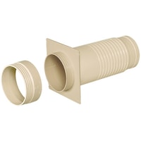 未来工業 未来 防水換気スリーブ(延長ソケット付) PYSB100ES PYSB100ES 1個