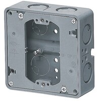 未来工業 未来 軽量間仕切り用アウトレットボックス(浅型) CDO4ASBT12 CDO4ASBT12 1個
